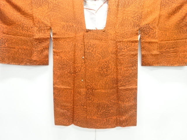 JAPANESE MICHIYUKI COAT / FLORAL PLANTS